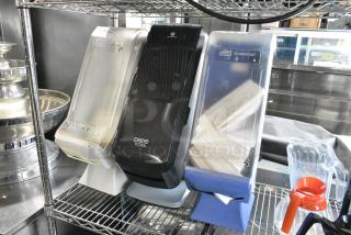 3 Poly Countertop Napkin Dispenser. 3 Times Your Bid!