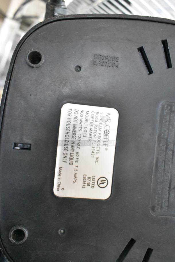 4 Various Items Including Coffee Machine, 2 Coffee Pots and 1 Poly Pitcher. 4 Times Your Bid! - Image 5 of 5