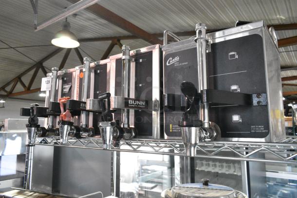 4 Stainless Steel Satellite Server; Bunn and Curtis. 4 Times Your Bid! - Image 2 of 3