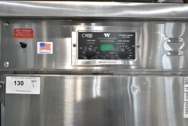 Winston CVap 4000A-Series Stainless Steel Commercial Heated Holding Cabinet on Commercial Casters. Tested and Working! - Image 4 of 7