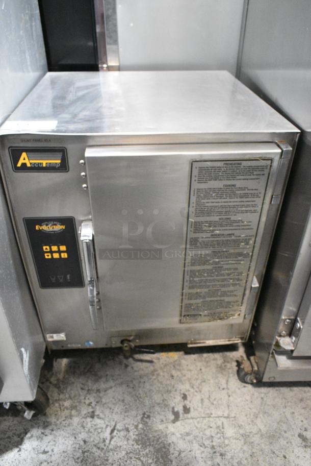 AccuTemp E62081D06000250 Stainless Steel Commercial Single Deck Steam Cabinet. 208 Volts, 1 Phase. - Image 1 of 5