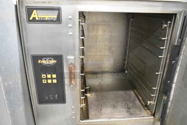 AccuTemp E62081D06000250 Stainless Steel Commercial Single Deck Steam Cabinet. 208 Volts, 1 Phase. - Image 2 of 5