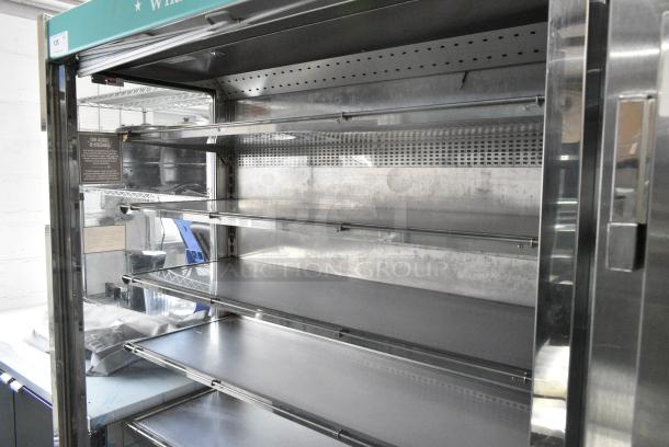 Karlos 1250 M2 Metal Commercial Floor Style Open Grab N Go Merchandiser on Commercial Casters. 230 Volts, 1 Phase. - Image 3 of 6