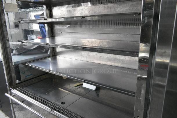 Karlos 1250 M2 Metal Commercial Floor Style Open Grab N Go Merchandiser on Commercial Casters. 230 Volts, 1 Phase. - Image 4 of 6