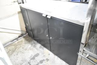 Perlick DDS60 Metal Commercial 2 Door Undercounter Back Bar Cooler. 115 Volts, 1 Phase. Tested and Powers On But Does Not Get Cold