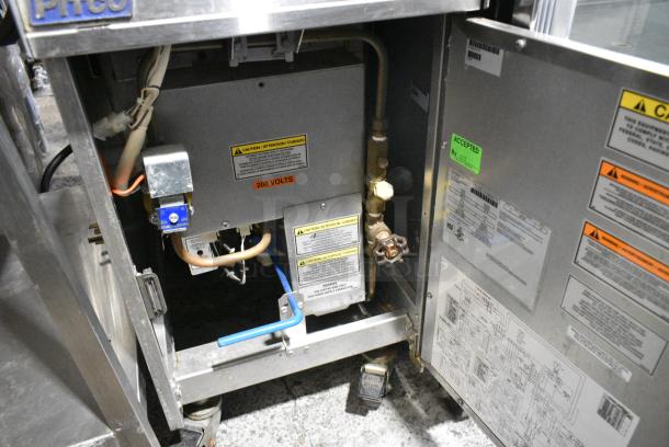 Pitco Frialator SRTE Stainless Steel Commercial Floor Style Electric Powered Rethermalizer on Commercial Casters. 208 Volts, 3 Phase. - Image 2 of 6