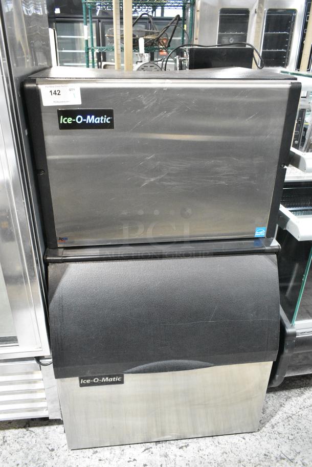 Ice-O-Matic ICE0400HA4 Stainless Steel Commercial Ice-O-Matic Ice Head on Commercial Ice Bin. 115 Volts, 1 Phase. - Image 1 of 4