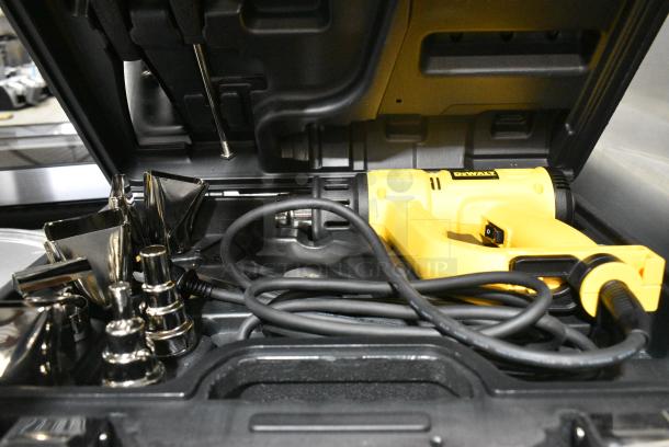 BRAND NEW SCRATCH AND DENT! DeWalt D26960 Heat Gun Kit with LCD Display in Hard Case - Image 1 of 3
