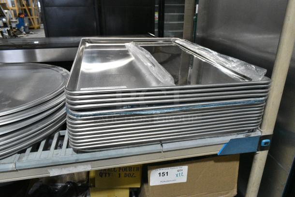 18 BRAND NEW SCRATCH AND DENT! Items Including 14 Metal Baking Pans. 18 Times Your Bid! - Image 1 of 3