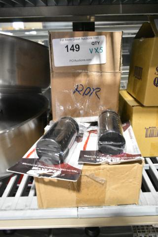 5 BRAND NEW SCRATCH AND DENT! Items Including 2 Wine Saver Franmara, 164TBHRDWR8 Lancaster Table & Seating 12 Piece Floor Glide and Screw Table Base Hardware Kit, Prince Castle 943-038A Blade. 5 Times Your Bid!