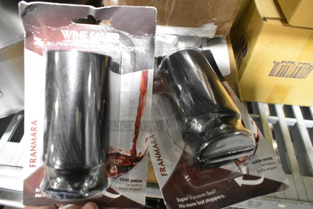 5 BRAND NEW SCRATCH AND DENT! Items Including 2 Wine Saver Franmara, 164TBHRDWR8 Lancaster Table & Seating 12 Piece Floor Glide and Screw Table Base Hardware Kit, Prince Castle 943-038A Blade. 5 Times Your Bid! - Image 2 of 5