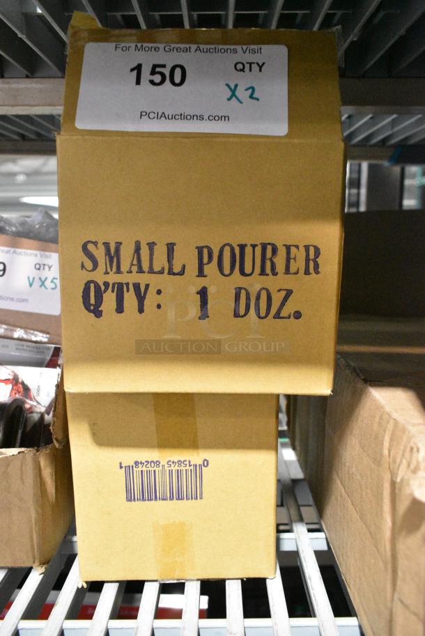 2 BRAND NEW SCRATCH AND DENT! Clear Poly Pourer. 2 Times Your Bid! - Image 2 of 3