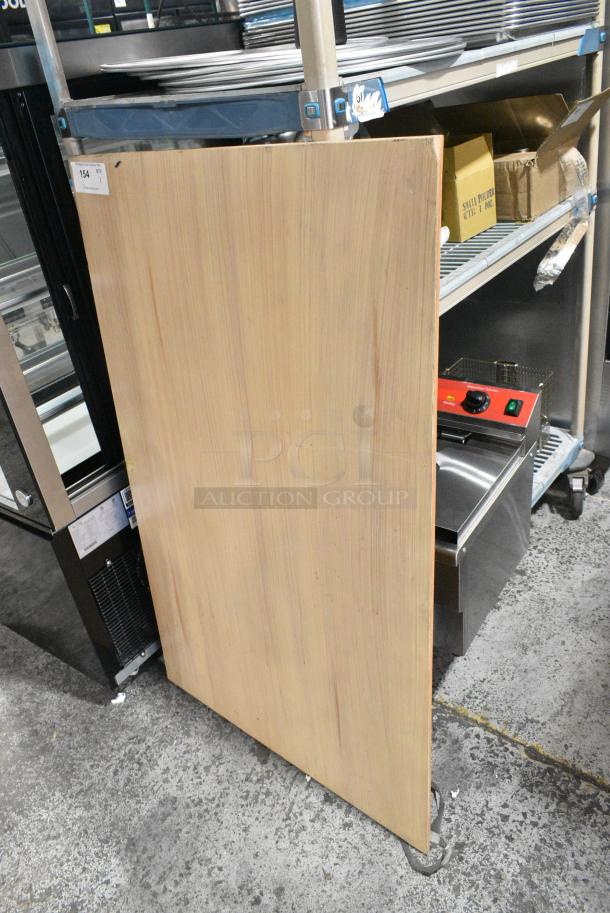 BRAND NEW SCRATCH AND DENT! Wooden Tabletop - Image 1 of 3