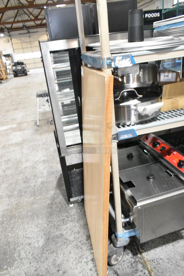 BRAND NEW SCRATCH AND DENT! Wooden Tabletop - Image 2 of 3