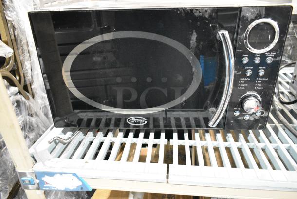 Ginny's RMW987-GB-BLACK Metal Countertop Microwave. 120 Volts, 1 Phase. - Image 1 of 3