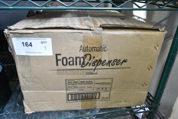 4 BRAND NEW! Boxes of 12 AmeriDerm ALL-962F AMD-81255 Foam Soap Dispenser. 4 Times Your Bid! - Image 2 of 3