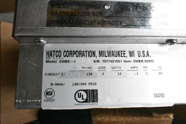 2 Hatco CWBX-2 Control Panel. 2 Times Your Bid! - Image 3 of 3