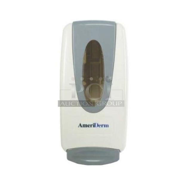 BRAND NEW! Boxes of 12 AmeriDerm ALL-962F AMD-81255 Foam Soap Dispenser. - Image 1 of 3