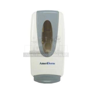 BRAND NEW! Boxes of 12 AmeriDerm ALL-962F AMD-81255 Foam Soap Dispenser.