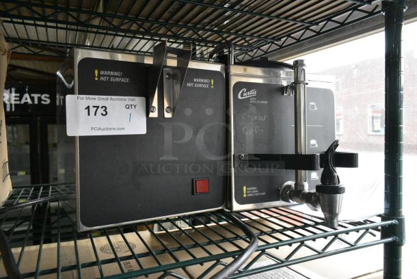 Curtis GEM-3-5 Stainless Steel Coffee Satellite Server on Stand. - Image 1 of 3