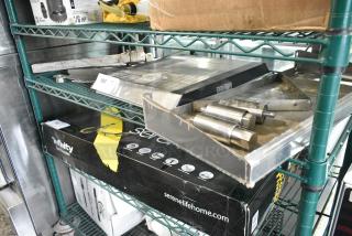 ALL ONE MONEY! Lot of Various Items Including Metal Shelf and Metal Legs.