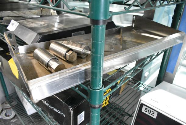 ALL ONE MONEY! Lot of Various Items Including Metal Shelf and Metal Legs. - Image 2 of 5