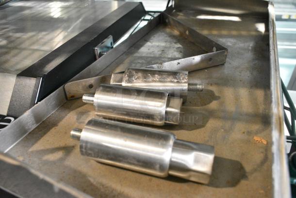 ALL ONE MONEY! Lot of Various Items Including Metal Shelf and Metal Legs. - Image 3 of 5