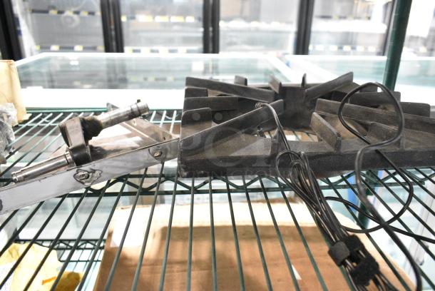 5 Various Items Including Brown Wire Shelf Bracket, Range Grate and Metal Shelf Bracket. 5 Times Your Bid! - Image 4 of 4