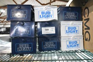 9 Bud Light Bucket . 9 Times Your Bid!