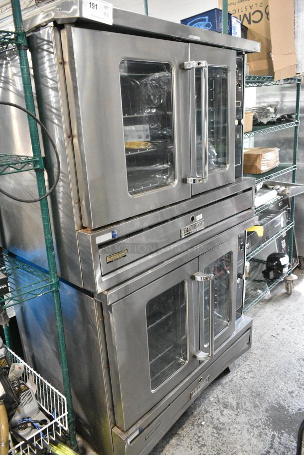 2 Garland ECO-E-10 Stainless Steel Commercial Electric Powered Full Size Convection Oven w/ View Through Doors, Metal Oven Racks. 230 Volts, 3 Phase. 2 Times Your Bid! - Image 1 of 9