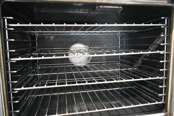 2 Garland ECO-E-10 Stainless Steel Commercial Electric Powered Full Size Convection Oven w/ View Through Doors, Metal Oven Racks. 230 Volts, 3 Phase. 2 Times Your Bid! - Image 3 of 9