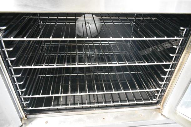 2 Garland ECO-E-10 Stainless Steel Commercial Electric Powered Full Size Convection Oven w/ View Through Doors, Metal Oven Racks. 230 Volts, 3 Phase. 2 Times Your Bid! - Image 4 of 9