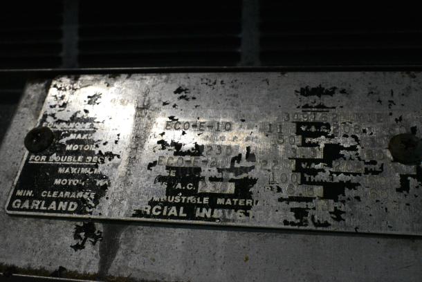 2 Garland ECO-E-10 Stainless Steel Commercial Electric Powered Full Size Convection Oven w/ View Through Doors, Metal Oven Racks. 230 Volts, 3 Phase. 2 Times Your Bid! - Image 5 of 9