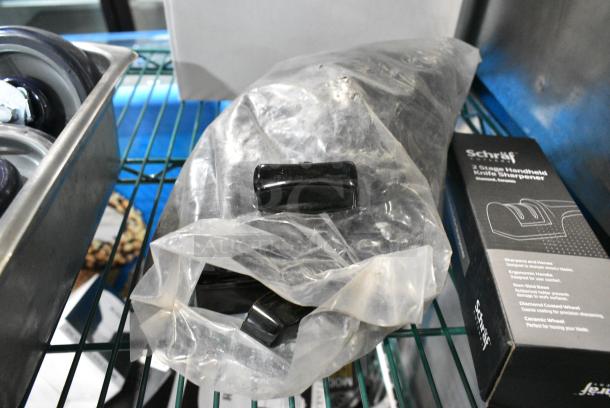 ALL ONE MONEY! Lot of Various Items Including Stainless Steel Drop In Bins and Commercial Casters - Image 5 of 7