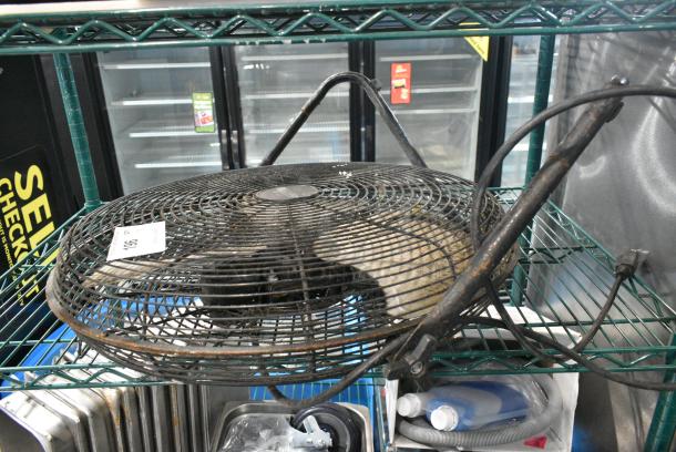 Metal Fan. 115 Volts, 1 Phase. Tested and Working! - Image 1 of 2