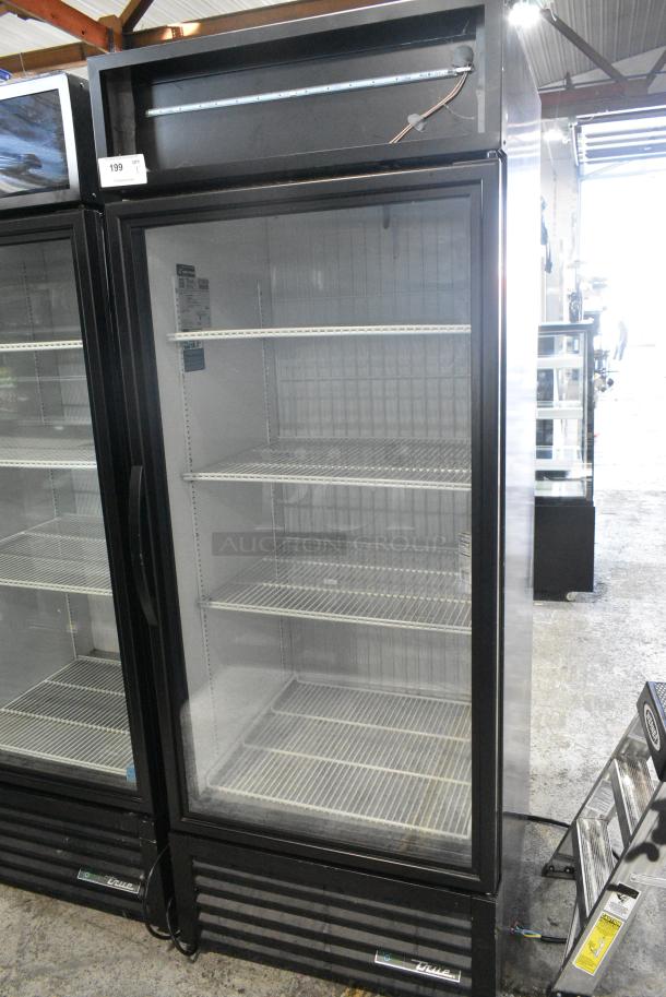2019 True GDM-26F-HC Metal Commercial Single Door Reach In Freezer Merchandiser w/ Poly Coated Racks. 115 Volts, 1 Phase. Tested and Working! - Image 1 of 4