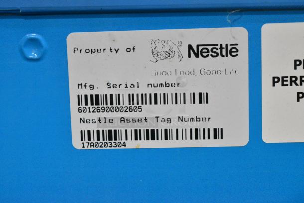 AHT RIO S 100 Metal Commercial Chest Ice Cream Freezer Merchandiser on Commercial Casters. 115 Volts, 1 Phase. Tested and Working! - Image 6 of 6