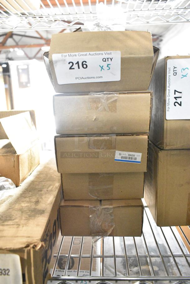 5 BRAND NEW! Boxes of 6 Black Poly Ladle. 5 Times Your Bid! - Image 2 of 2