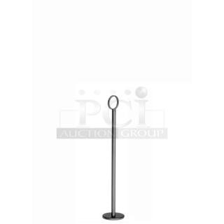 3 BRAND NEW! Box of 12 TableCraft BK1912 12" Number Stand with Flat Bottom. 3 Times Your Bid!