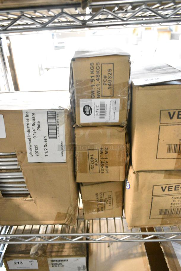 3 BRAND NEW! Box of 12 TableCraft BK1912 12" Number Stand with Flat Bottom. 3 Times Your Bid! - Image 2 of 4