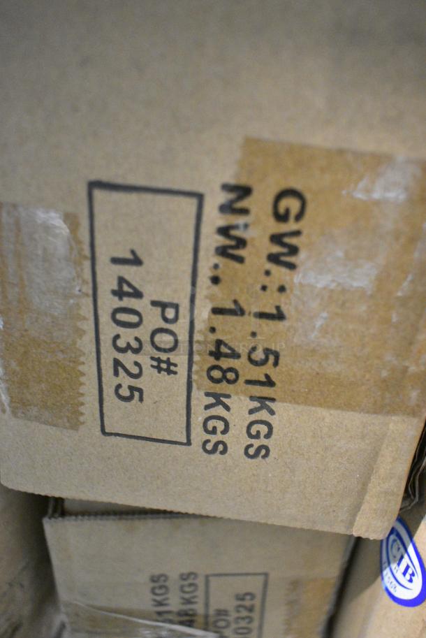 3 BRAND NEW! Box of 12 TableCraft BK1912 12" Number Stand with Flat Bottom. 3 Times Your Bid! - Image 3 of 4