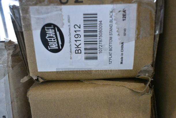 3 BRAND NEW! Box of 12 TableCraft BK1912 12" Number Stand with Flat Bottom. 3 Times Your Bid! - Image 4 of 4
