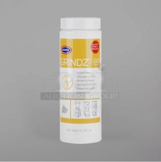 4 BRAND NEW! Box of 12 Grindz 17-G01-UX430-12 15.2 oz. Grindz Coffee / Espresso Grinder Cleaner Granules. 4 Times Your Bid!