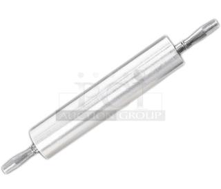 2 BRAND NEW! American Metalcraft RP-5713 Rolling Pins and Pie Rollers, 21.5" Length x 3.5" Width. 2 Times Your Bid!