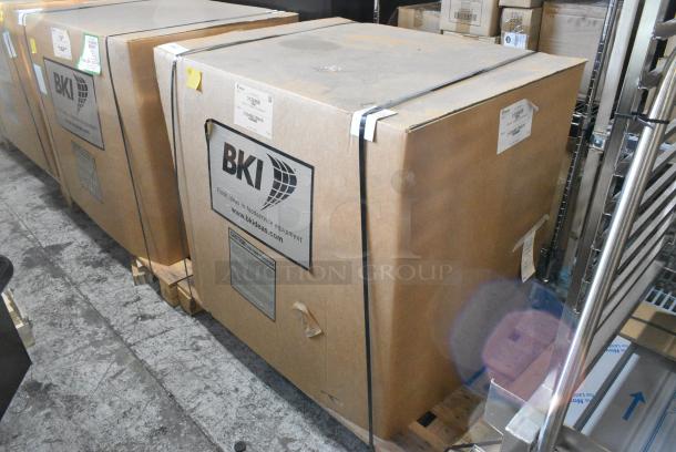 BRAND NEW IN BOX! BKI HFW-R Stainless Steel Commercial Fry Dumping Warming Station. 120 Volts, 1 Phase. - Image 7 of 8