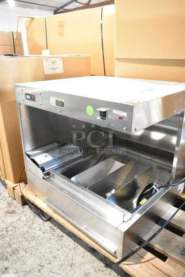 BRAND NEW IN BOX! BKI HFW-R Stainless Steel Commercial Fry Dumping Warming Station. 120 Volts, 1 Phase. - Image 2 of 8