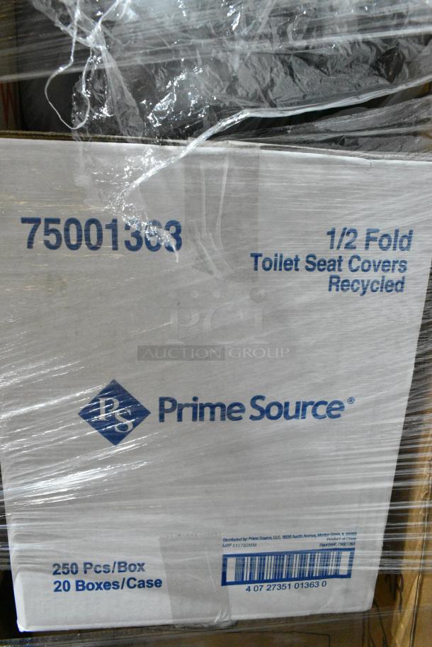 45 BRAND NEW Boxes Including Plastic Lids, Toilet Seat Covers, Huhtamaki 89473 Lid, Amber Plate Cover, ClearView Microwaveable Containers, Pet 32 oz Bowls. 45 Times Your Bid! - Image 3 of 13