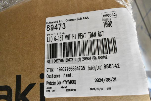 45 BRAND NEW Boxes Including Plastic Lids, Toilet Seat Covers, Huhtamaki 89473 Lid, Amber Plate Cover, ClearView Microwaveable Containers, Pet 32 oz Bowls. 45 Times Your Bid! - Image 5 of 13