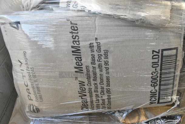 45 BRAND NEW Boxes Including Plastic Lids, Toilet Seat Covers, Huhtamaki 89473 Lid, Amber Plate Cover, ClearView Microwaveable Containers, Pet 32 oz Bowls. 45 Times Your Bid! - Image 8 of 13