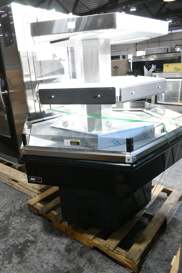 BRAND NEW! 2019 BKI BHI-4T Metal Commercial Merchandiser Island Grab N Go Hot Deli Display. 208 Volts, 1 Phase. - Image 2 of 8